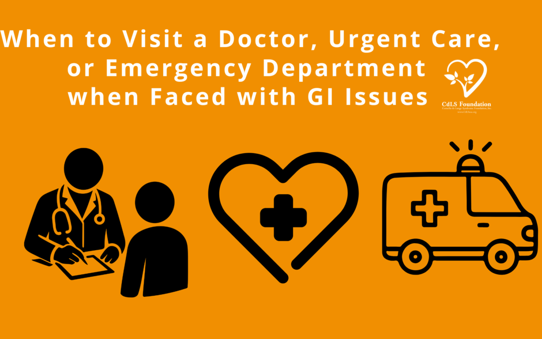 As Seen In Reaching Out: When to Visit a Doctor, Urgent Care, or Emergency Department when Faced with GI Issues 