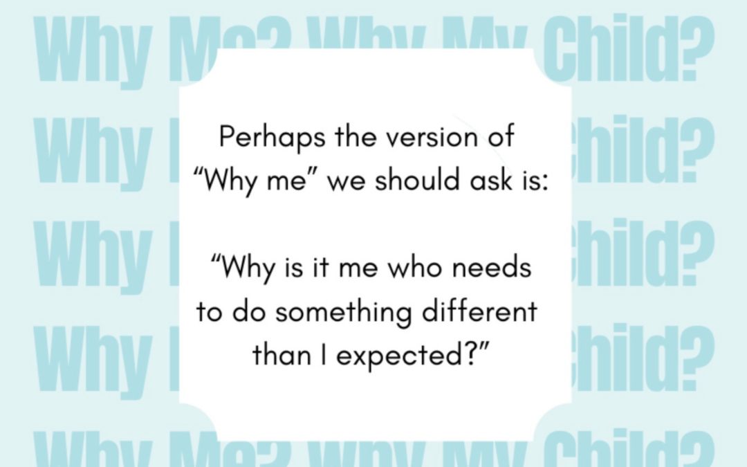 Getting beyond “Why me?”